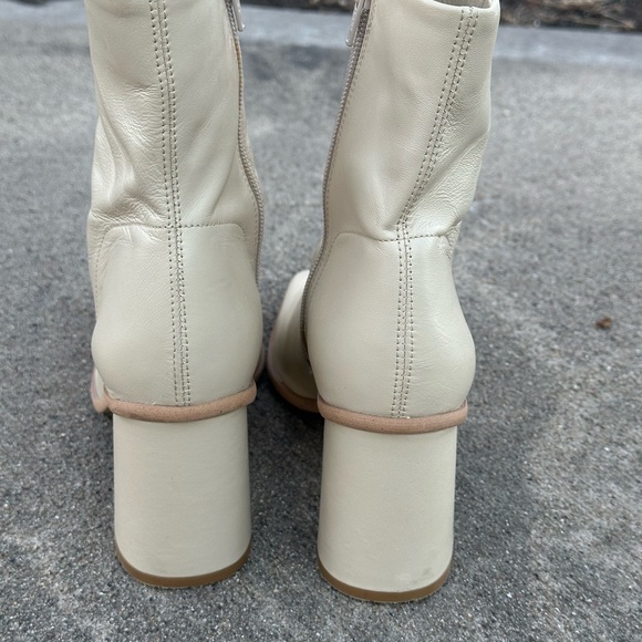 Free People Sienna Boots 39 8.5 Ivory Cream - Picture 10 of 15